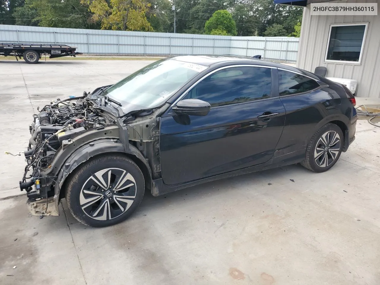 2017 Honda Civic Exl VIN: 2HGFC3B79HH360115 Lot: 71862744