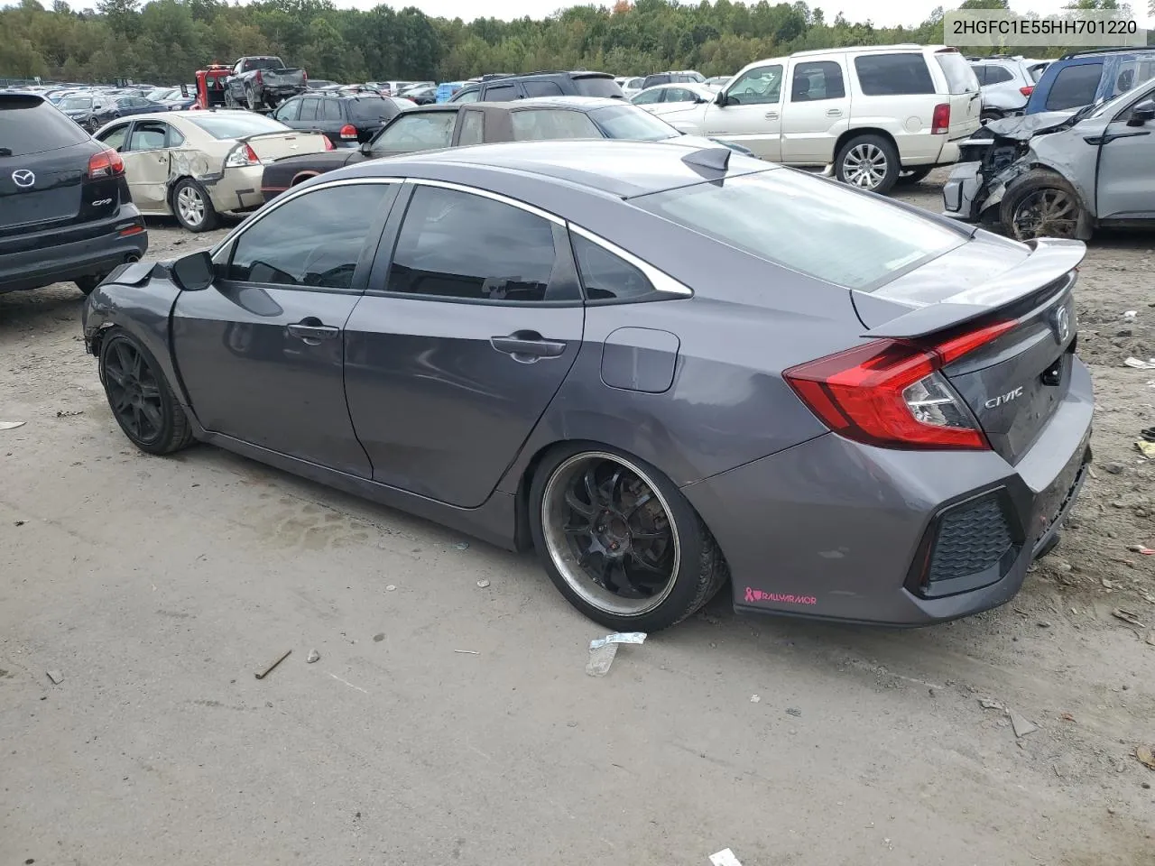 2HGFC1E55HH701220 2017 Honda Civic Si