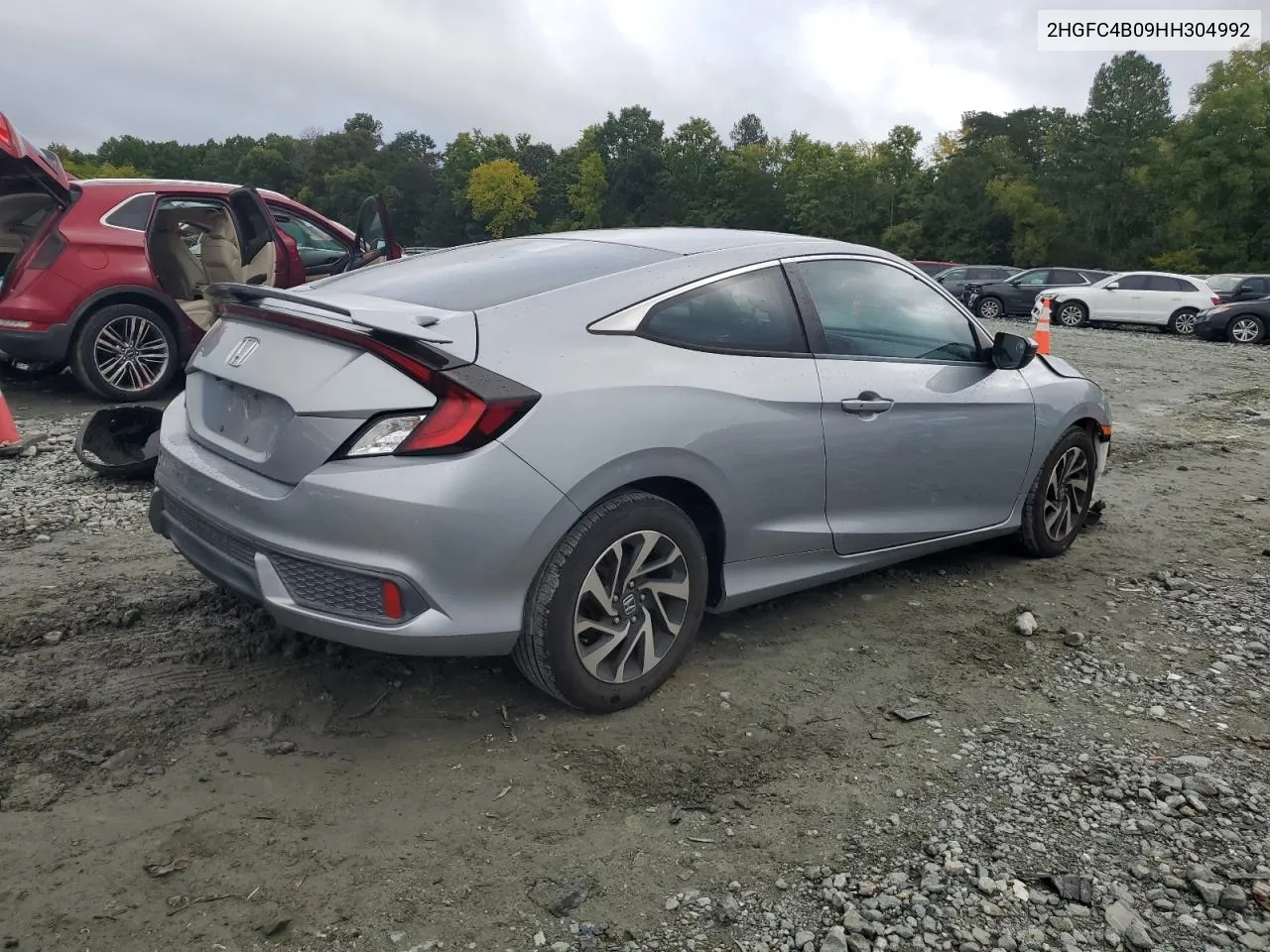 2017 Honda Civic Lx VIN: 2HGFC4B09HH304992 Lot: 72097654