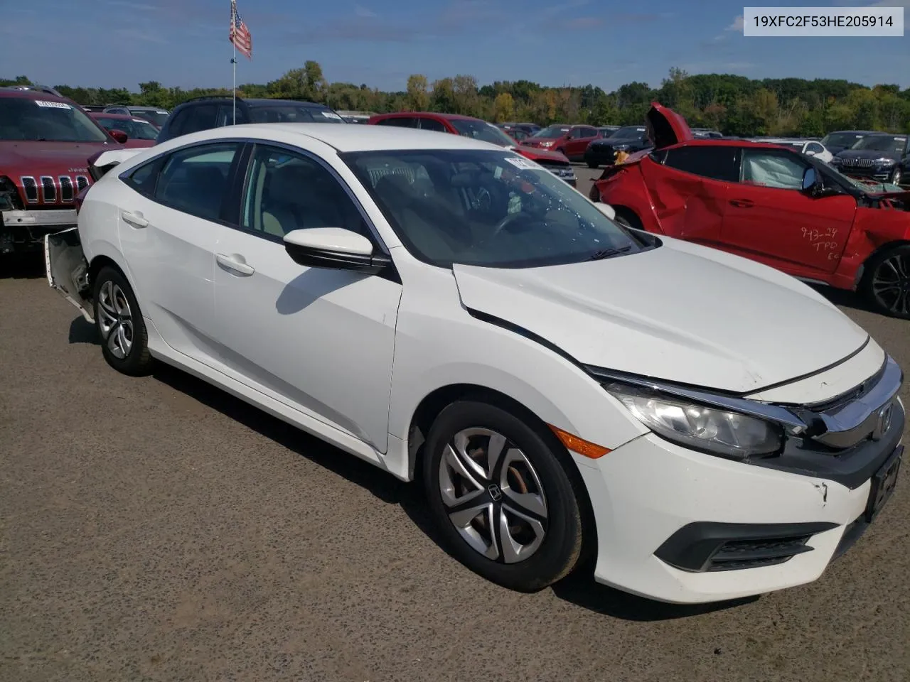 19XFC2F53HE205914 2017 Honda Civic Lx