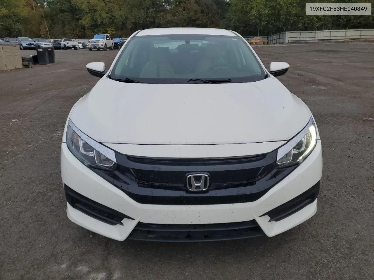 2017 Honda Civic Lx VIN: 19XFC2F53HE040849 Lot: 72227044