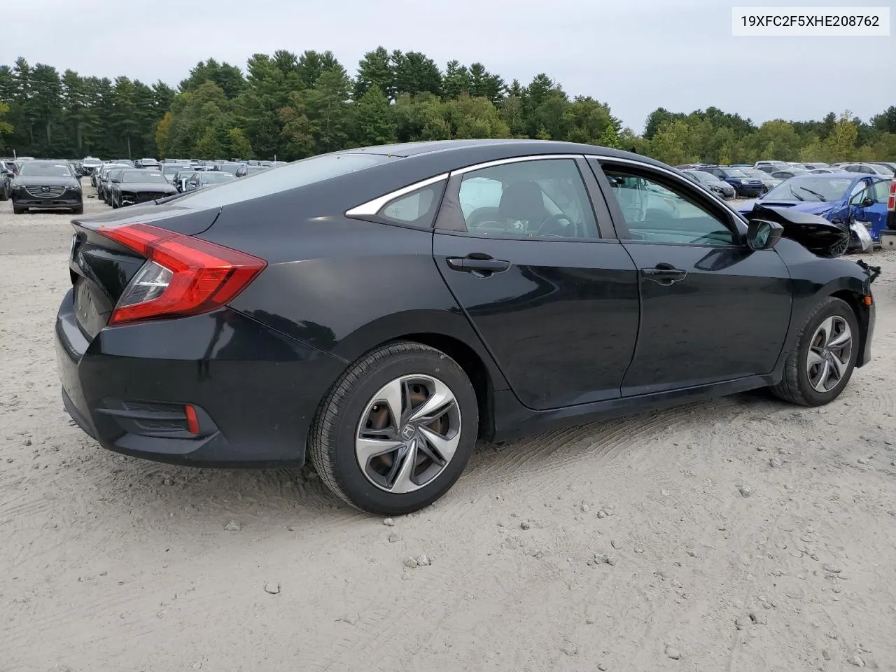 2017 Honda Civic Lx VIN: 19XFC2F5XHE208762 Lot: 72327634