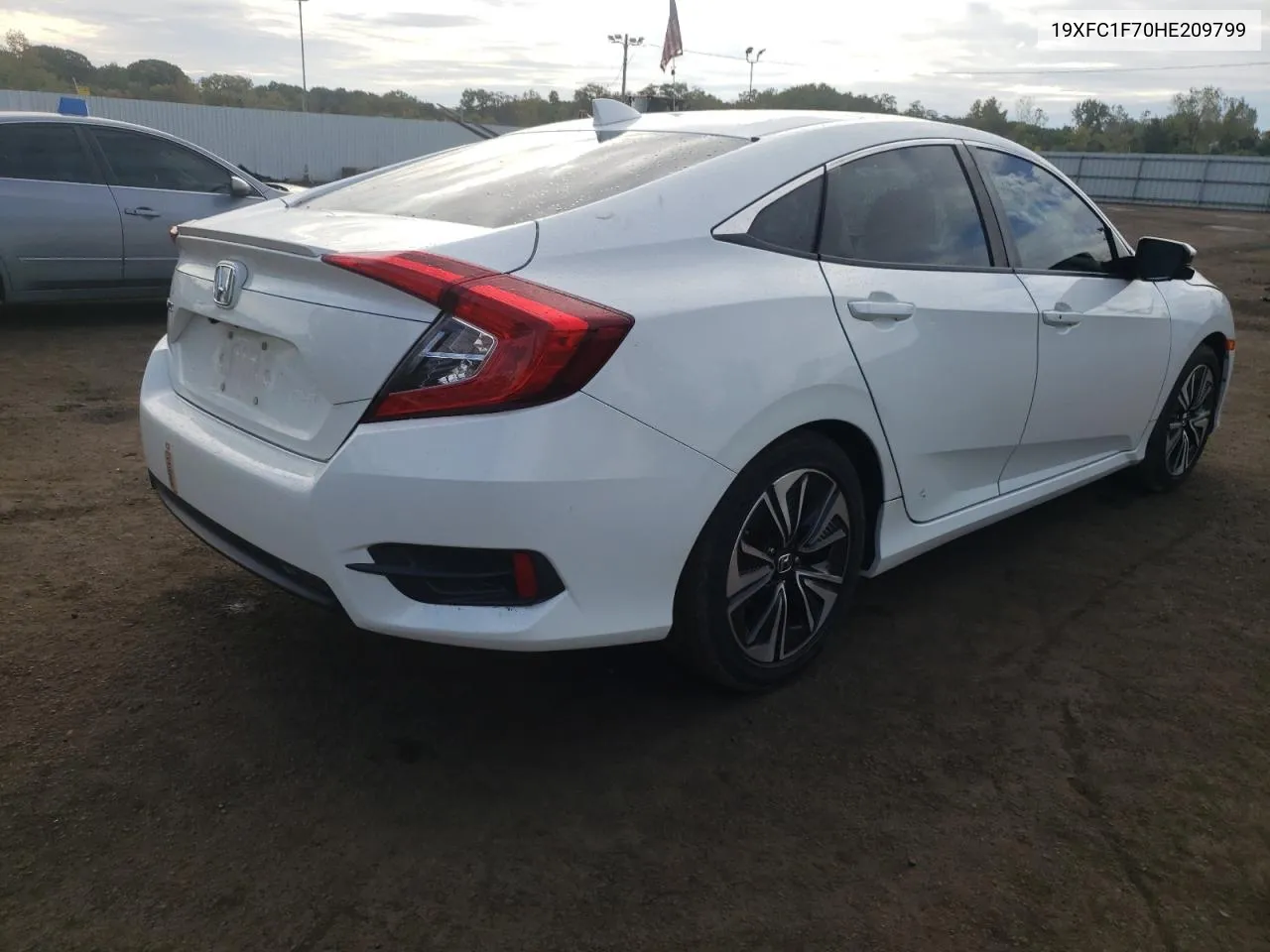 2017 Honda Civic Exl VIN: 19XFC1F70HE209799 Lot: 72944694