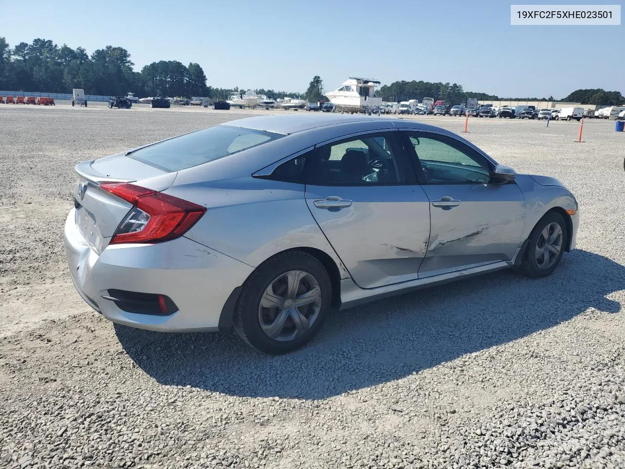 2017 Honda Civic Lx VIN: 19XFC2F5XHE023501 Lot: 74270084