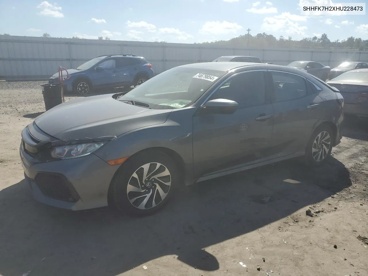 SHHFK7H2XHU228473 2017 Honda Civic Lx