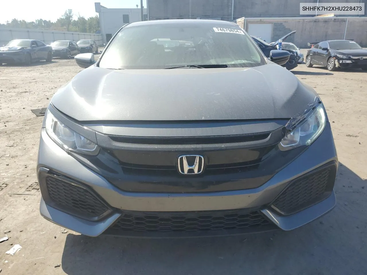 2017 Honda Civic Lx VIN: SHHFK7H2XHU228473 Lot: 74679854