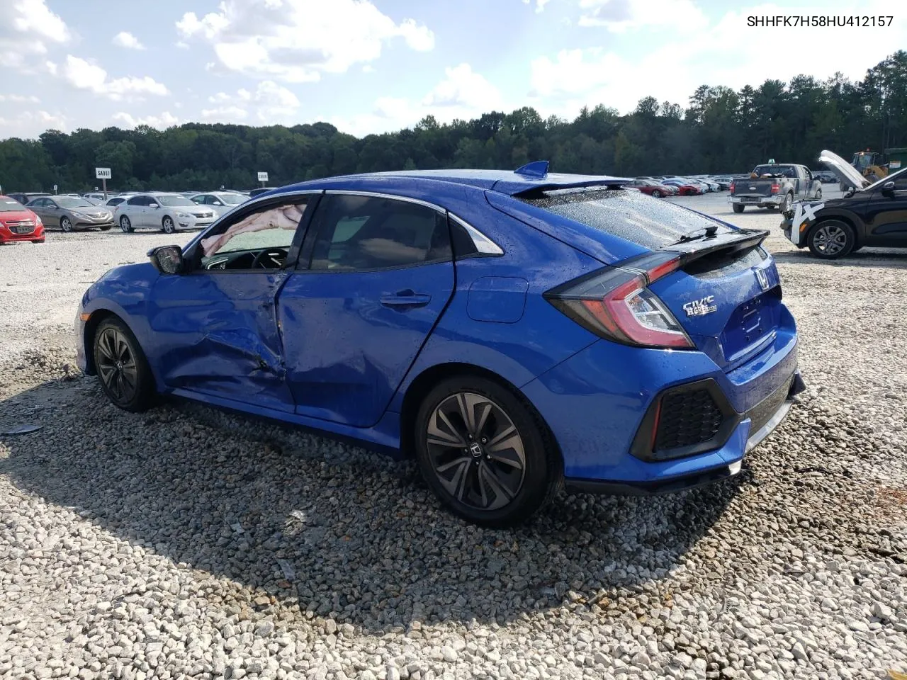 SHHFK7H58HU412157 2017 Honda Civic Ex