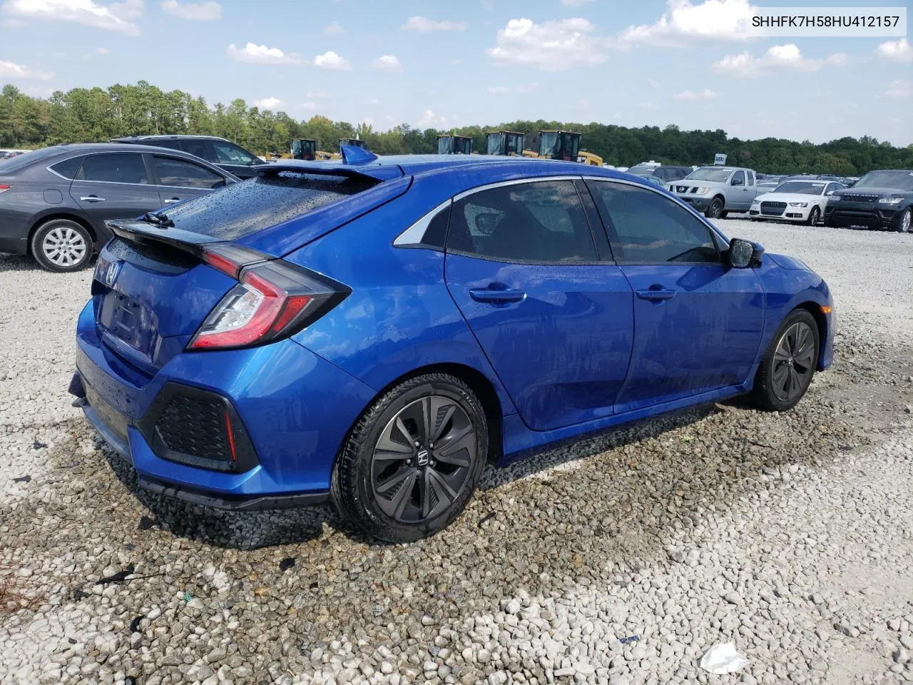 2017 Honda Civic Ex VIN: SHHFK7H58HU412157 Lot: 74982984