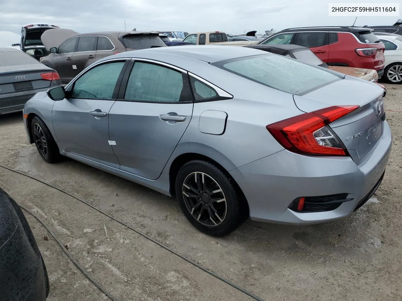 2017 Honda Civic Lx VIN: 2HGFC2F59HH511604 Lot: 75052294