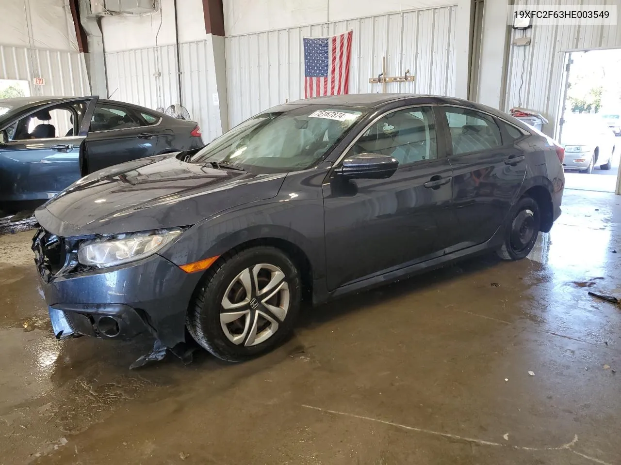 19XFC2F63HE003549 2017 Honda Civic Lx