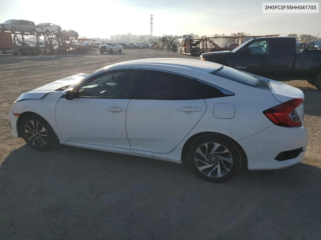 2HGFC2F55HH041703 2017 Honda Civic Lx