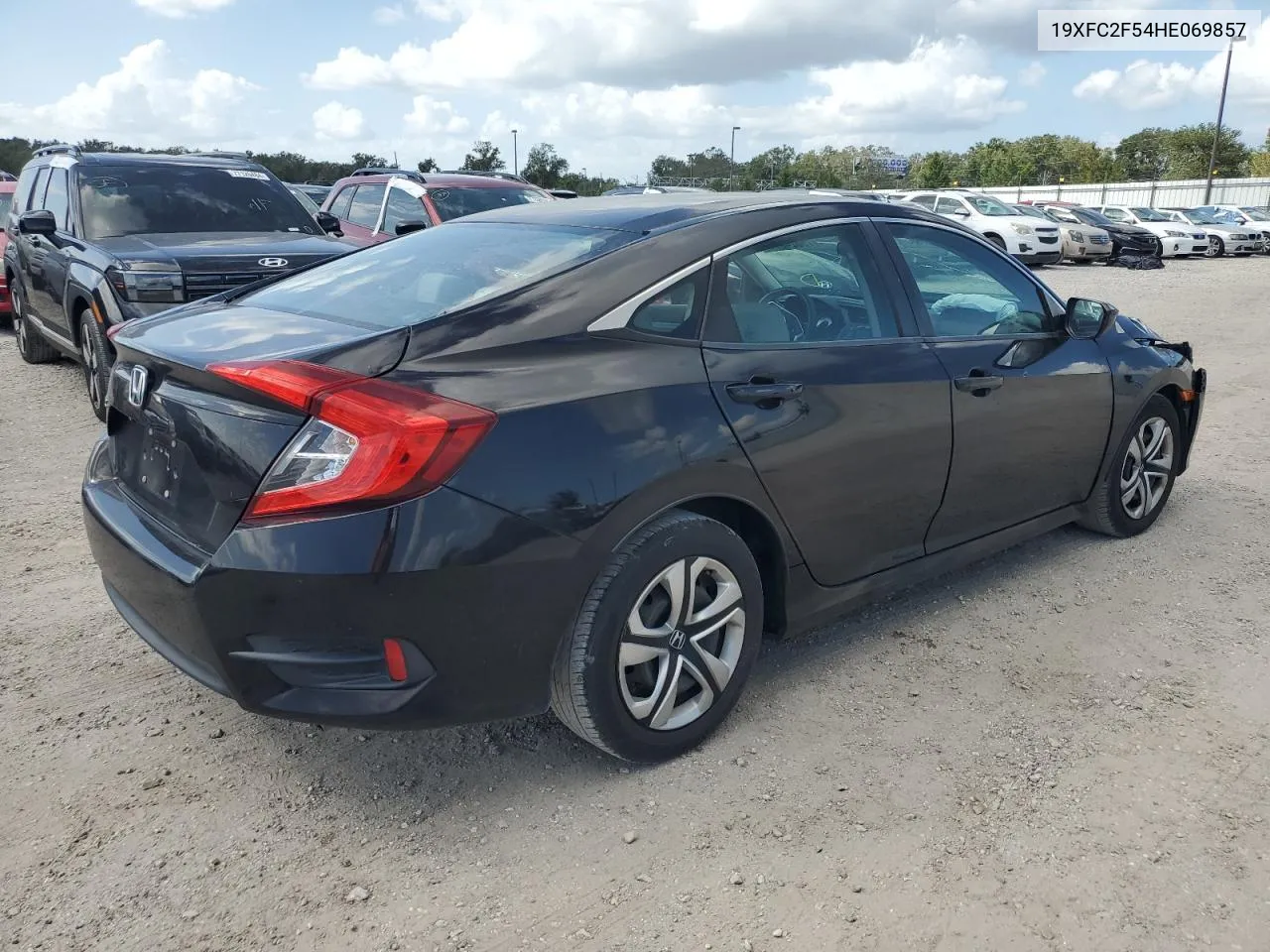 2017 Honda Civic Lx VIN: 19XFC2F54HE069857 Lot: 75624874