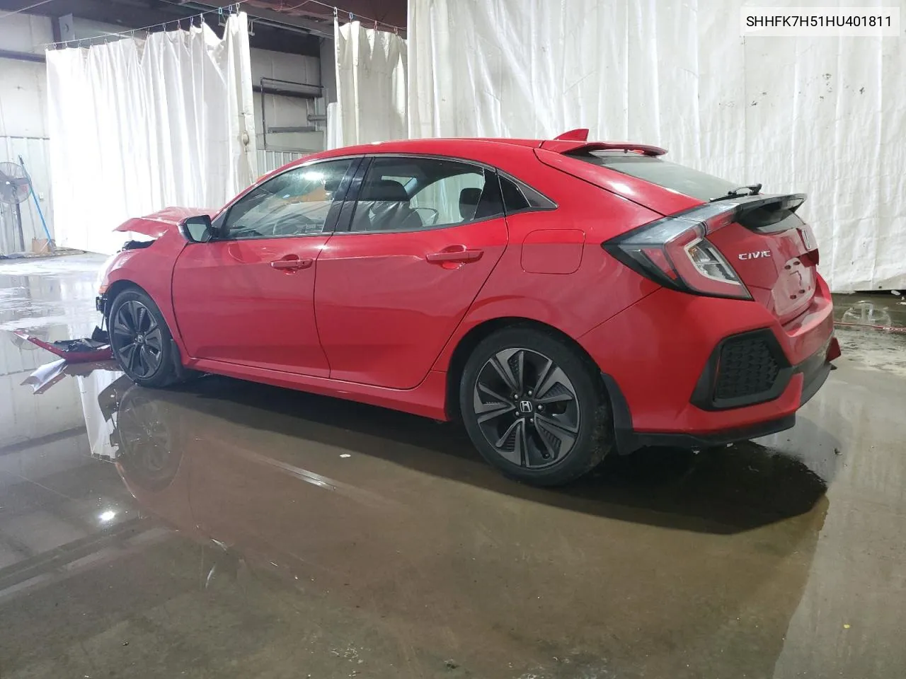 SHHFK7H51HU401811 2017 Honda Civic Ex