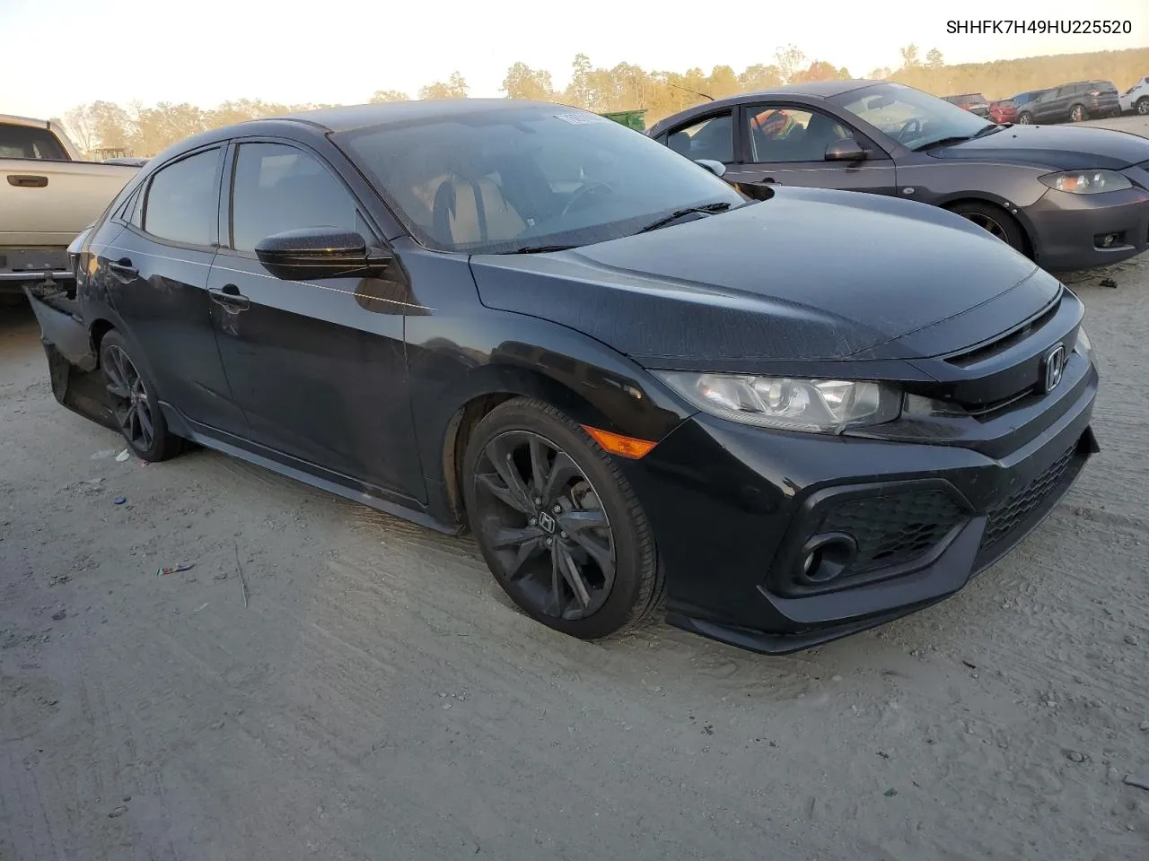 2017 Honda Civic Sport VIN: SHHFK7H49HU225520 Lot: 76051664