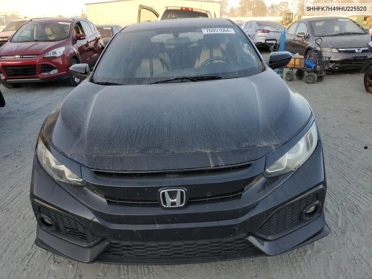 2017 Honda Civic Sport VIN: SHHFK7H49HU225520 Lot: 76051664