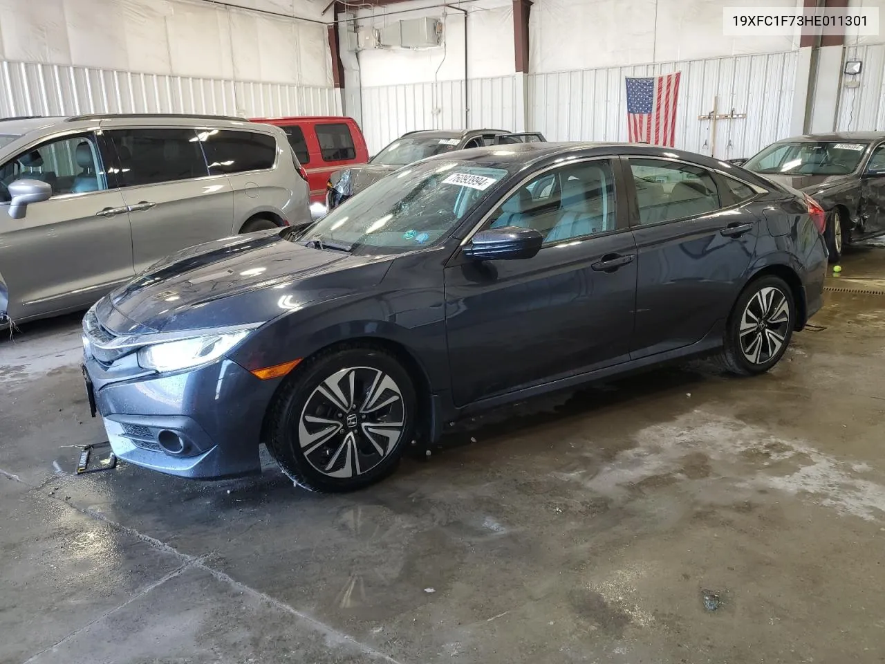 2017 Honda Civic Exl VIN: 19XFC1F73HE011301 Lot: 76093994