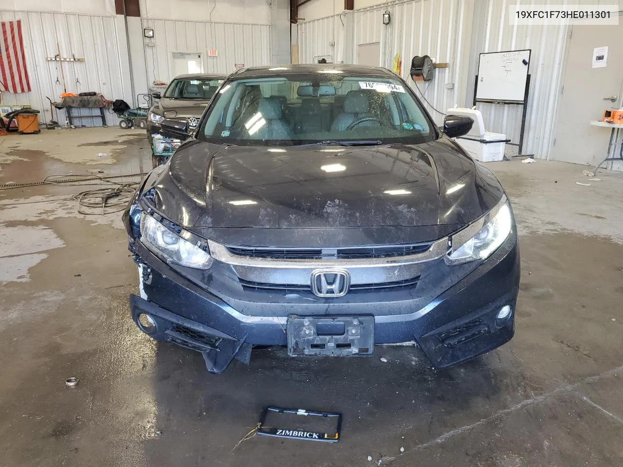 2017 Honda Civic Exl VIN: 19XFC1F73HE011301 Lot: 76093994