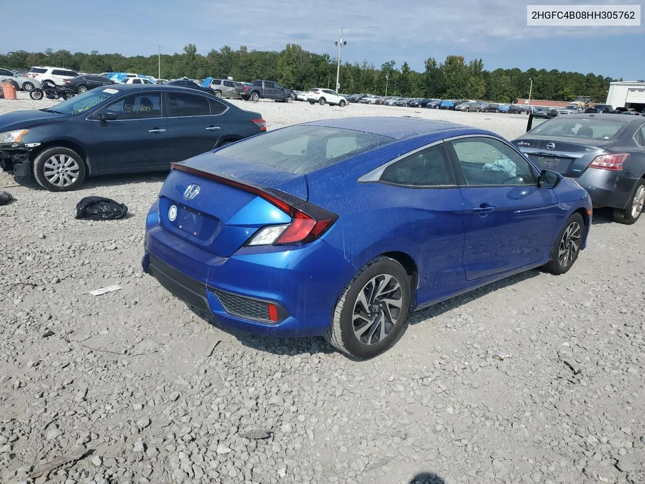 2017 Honda Civic Lx VIN: 2HGFC4B08HH305762 Lot: 76137864