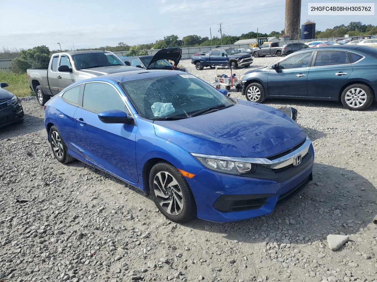 2017 Honda Civic Lx VIN: 2HGFC4B08HH305762 Lot: 76137864