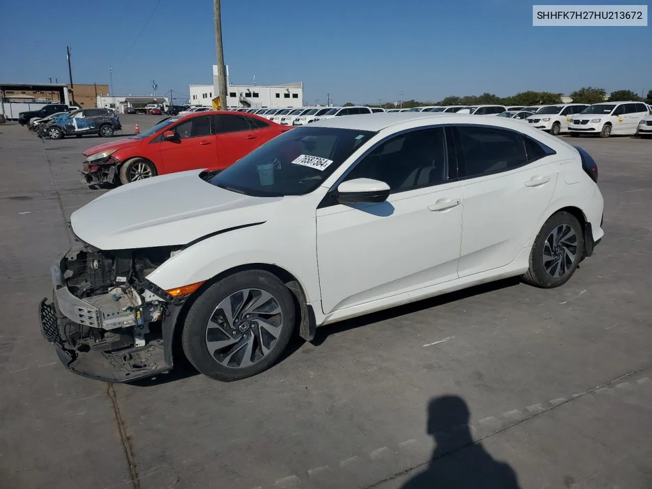 SHHFK7H27HU213672 2017 Honda Civic Lx