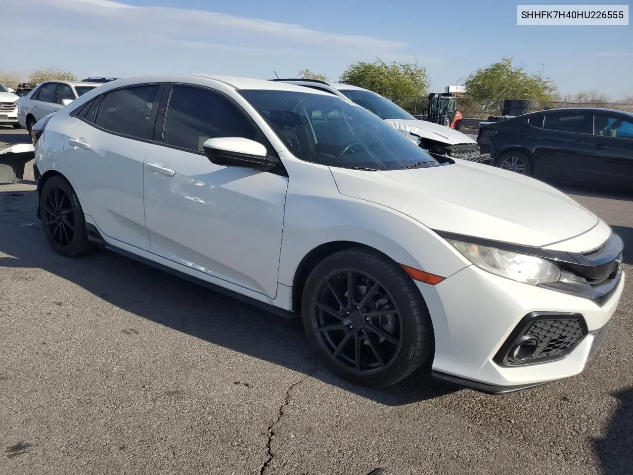 2017 Honda Civic Sport VIN: SHHFK7H40HU226555 Lot: 76619484