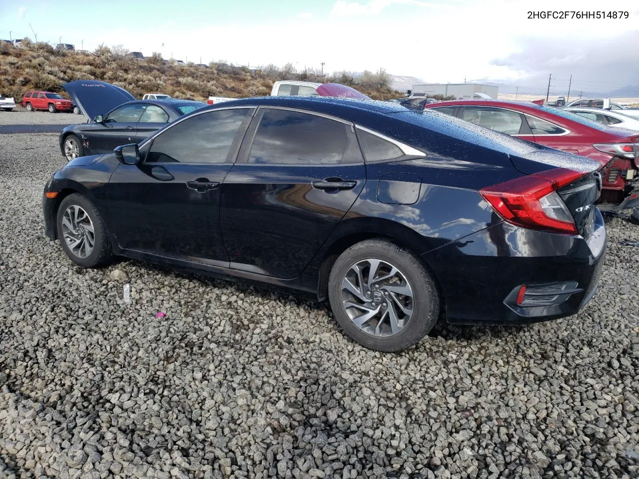 2017 Honda Civic Ex VIN: 2HGFC2F76HH514879 Lot: 76749764