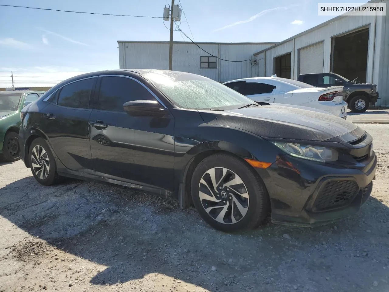 2017 Honda Civic Lx VIN: SHHFK7H22HU215958 Lot: 76805854