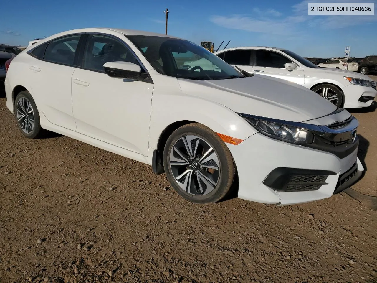 2017 Honda Civic Lx VIN: 2HGFC2F50HH040636 Lot: 76993534