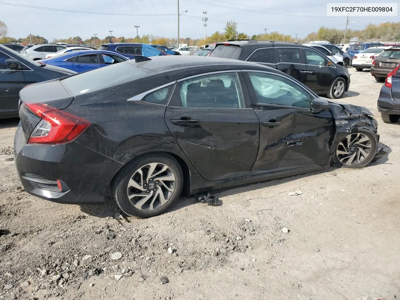 2017 Honda Civic Ex VIN: 19XFC2F70HE009804 Lot: 77134164