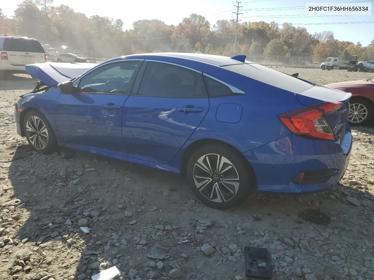 2017 Honda Civic Ex VIN: 2HGFC1F36HH656334 Lot: 77275184