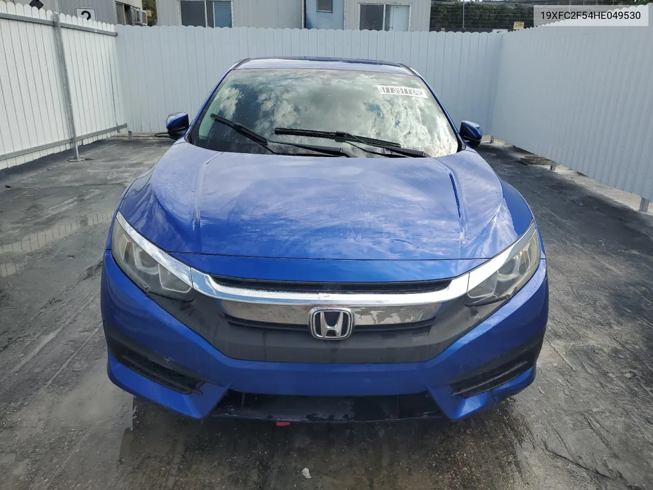 2017 Honda Civic Lx VIN: 19XFC2F54HE049530 Lot: 77397724