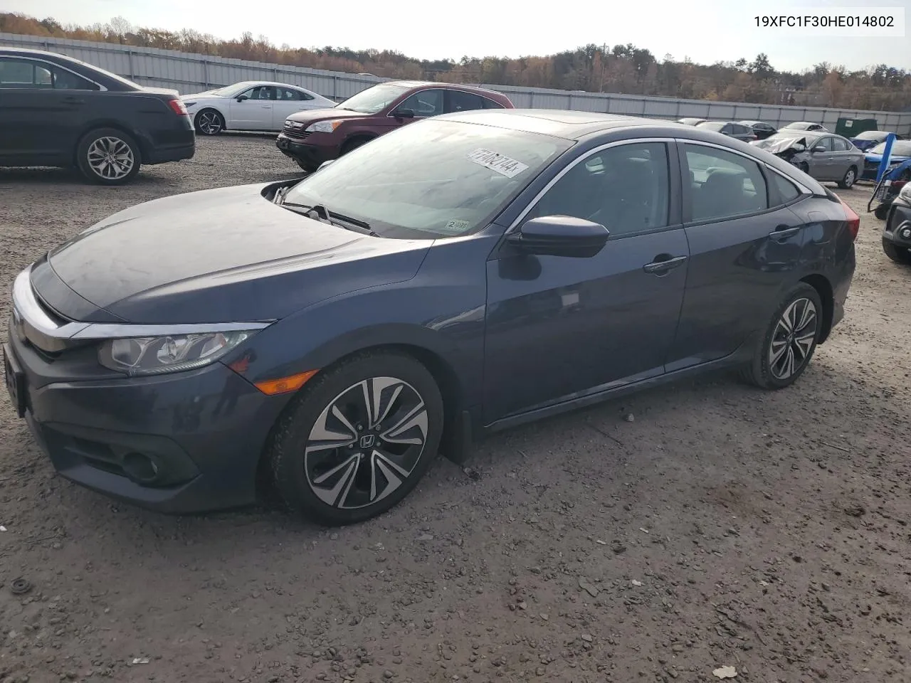 2017 Honda Civic Ex VIN: 19XFC1F30HE014802 Lot: 77462744