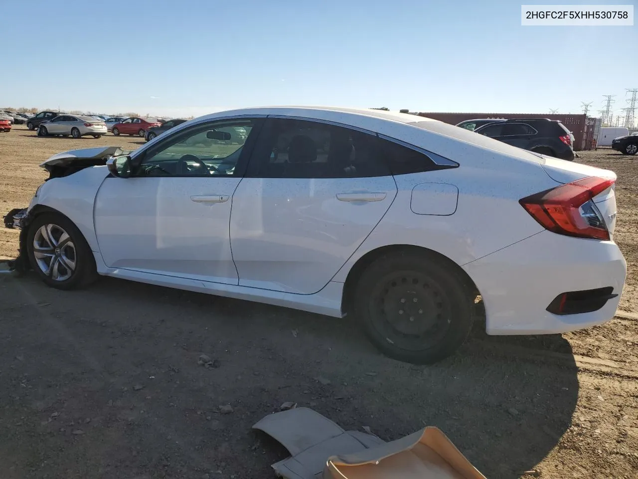 2HGFC2F5XHH530758 2017 Honda Civic Lx