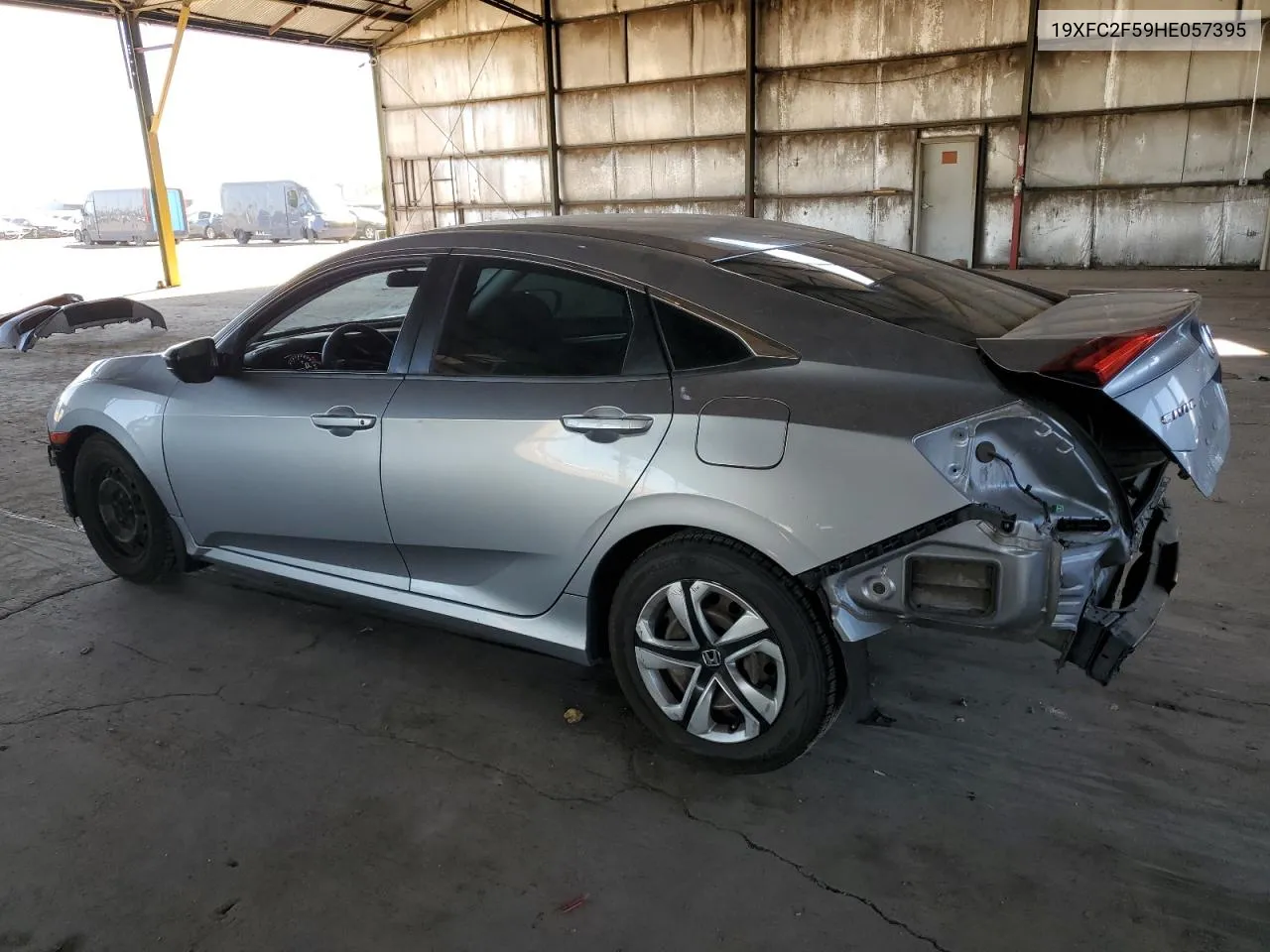 2017 Honda Civic Lx VIN: 19XFC2F59HE057395 Lot: 77561554