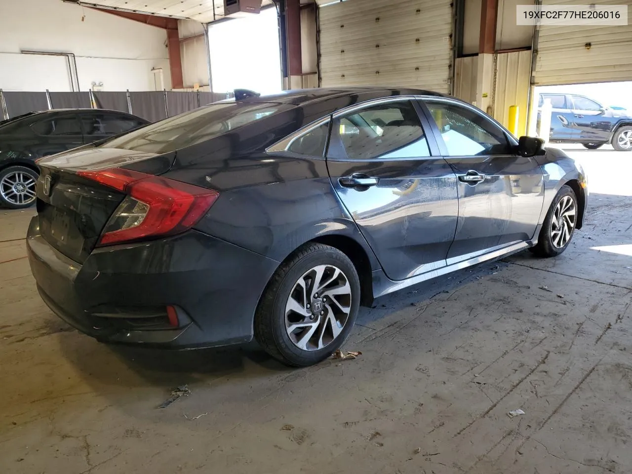 2017 Honda Civic Ex VIN: 19XFC2F77HE206016 Lot: 77642164