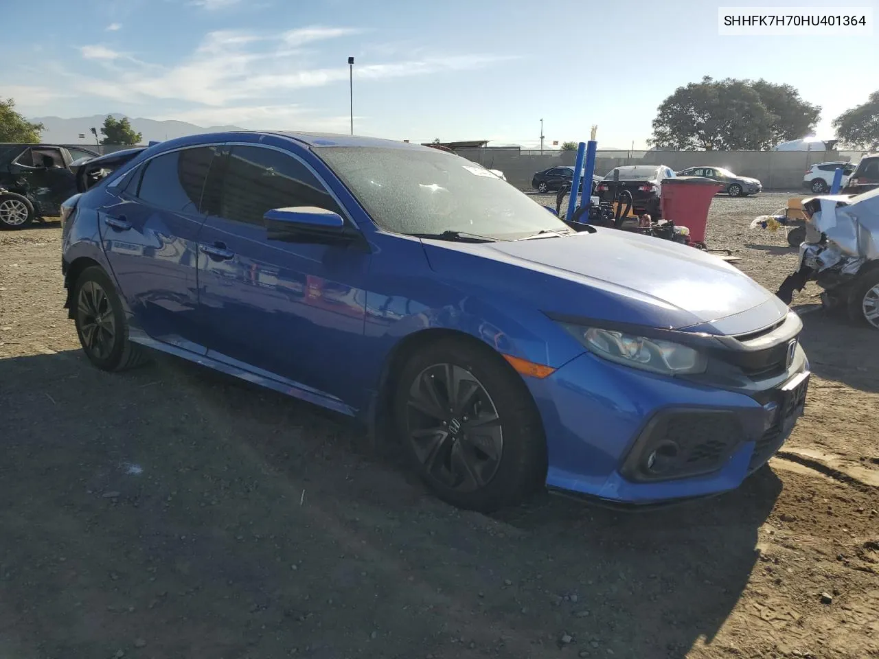 SHHFK7H70HU401364 2017 Honda Civic Exl