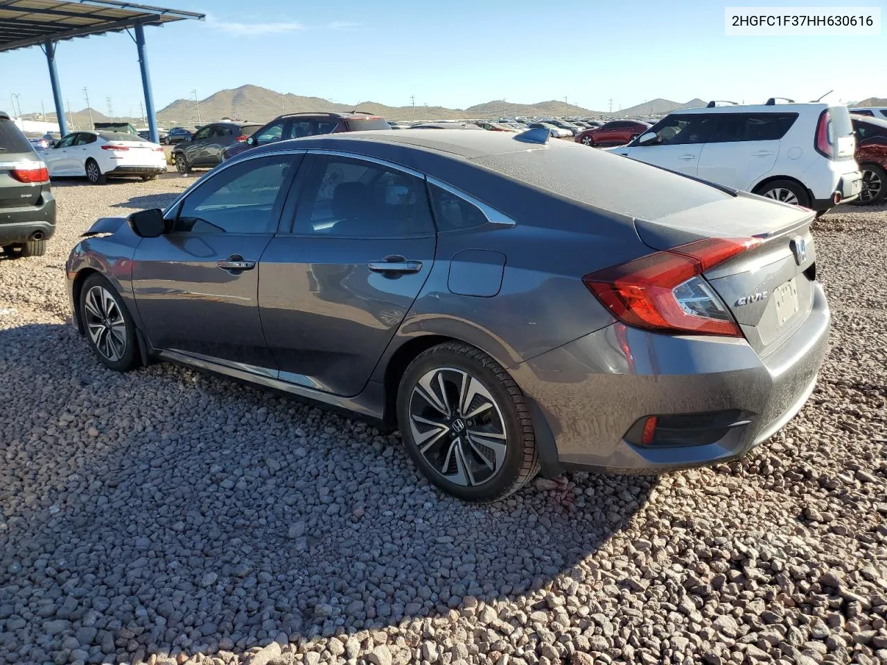 2017 Honda Civic Ex VIN: 2HGFC1F37HH630616 Lot: 77787314