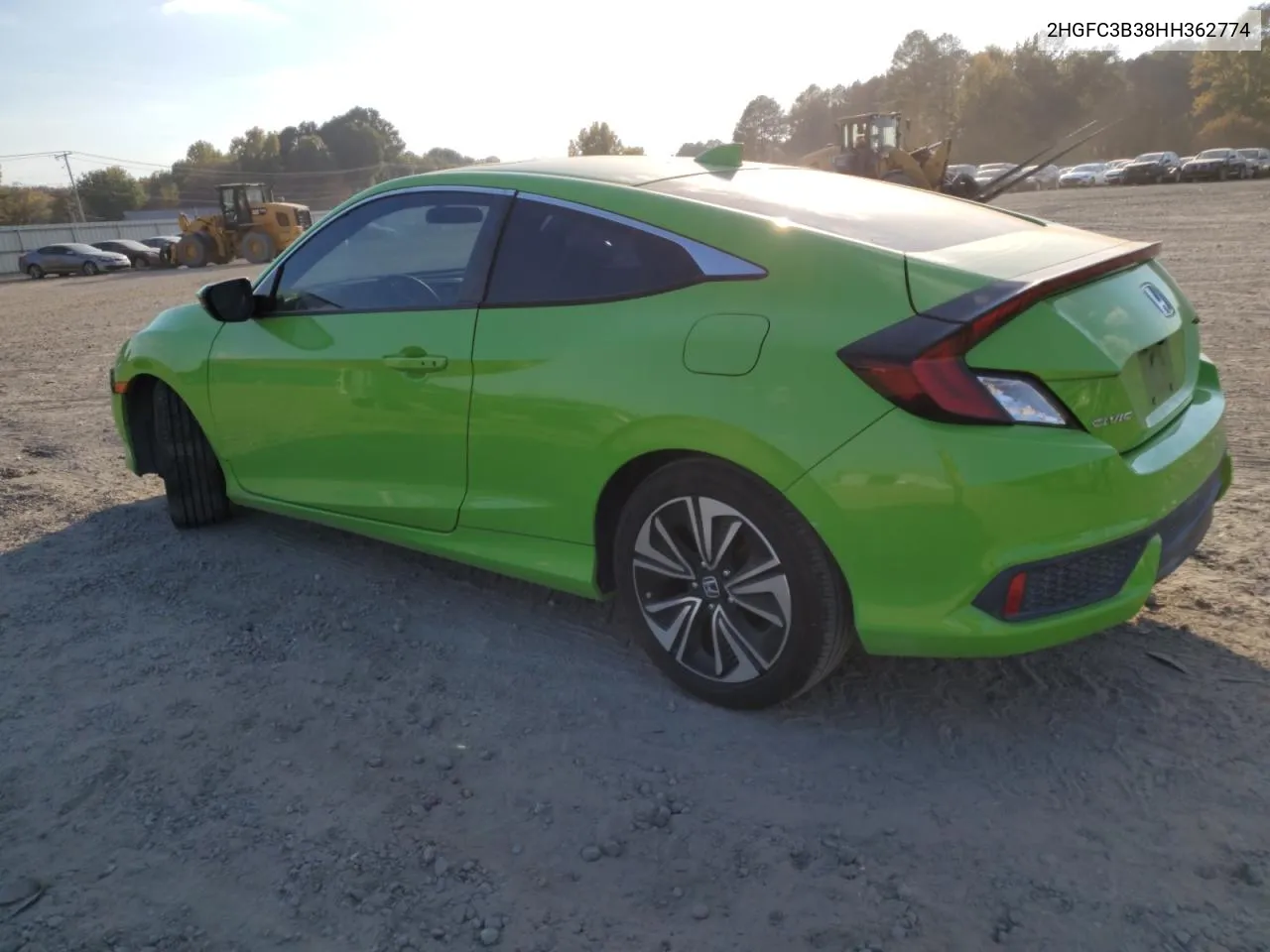 2HGFC3B38HH362774 2017 Honda Civic Ex