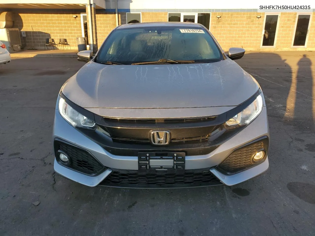 2017 Honda Civic Ex VIN: SHHFK7H50HU424335 Lot: 77810754