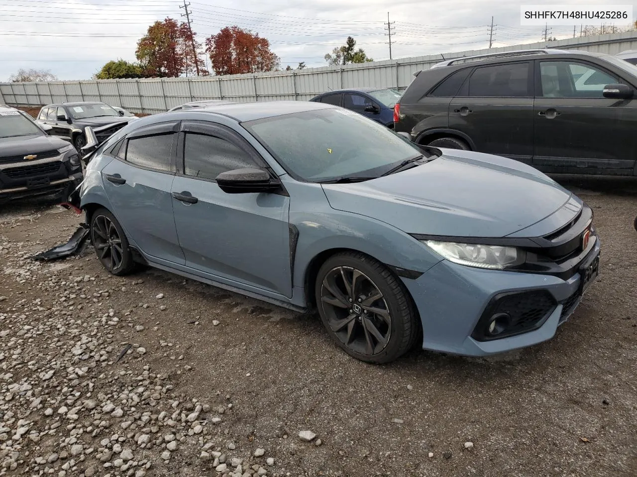 SHHFK7H48HU425286 2017 Honda Civic Sport