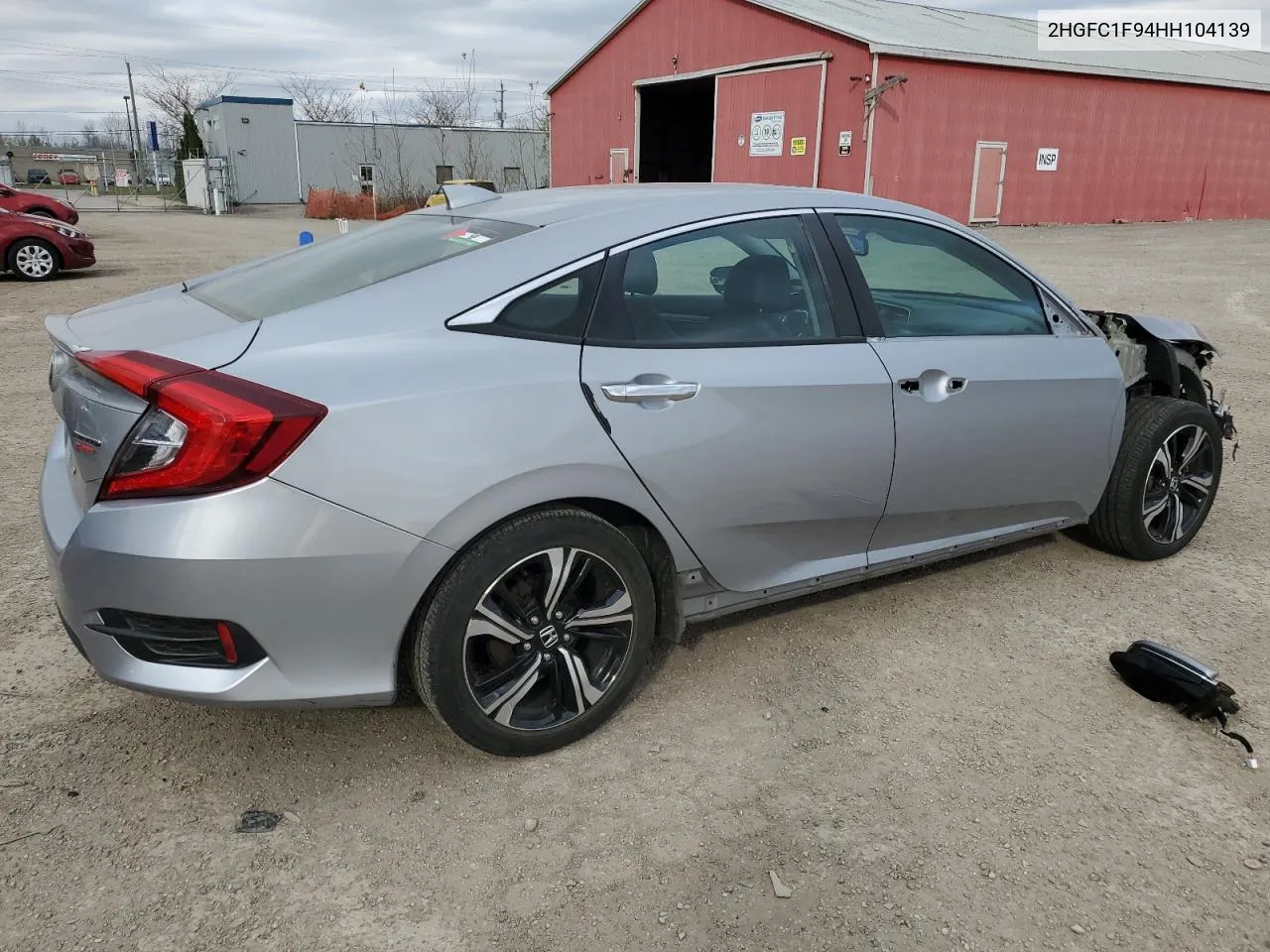 2017 Honda Civic Touring VIN: 2HGFC1F94HH104139 Lot: 78017414