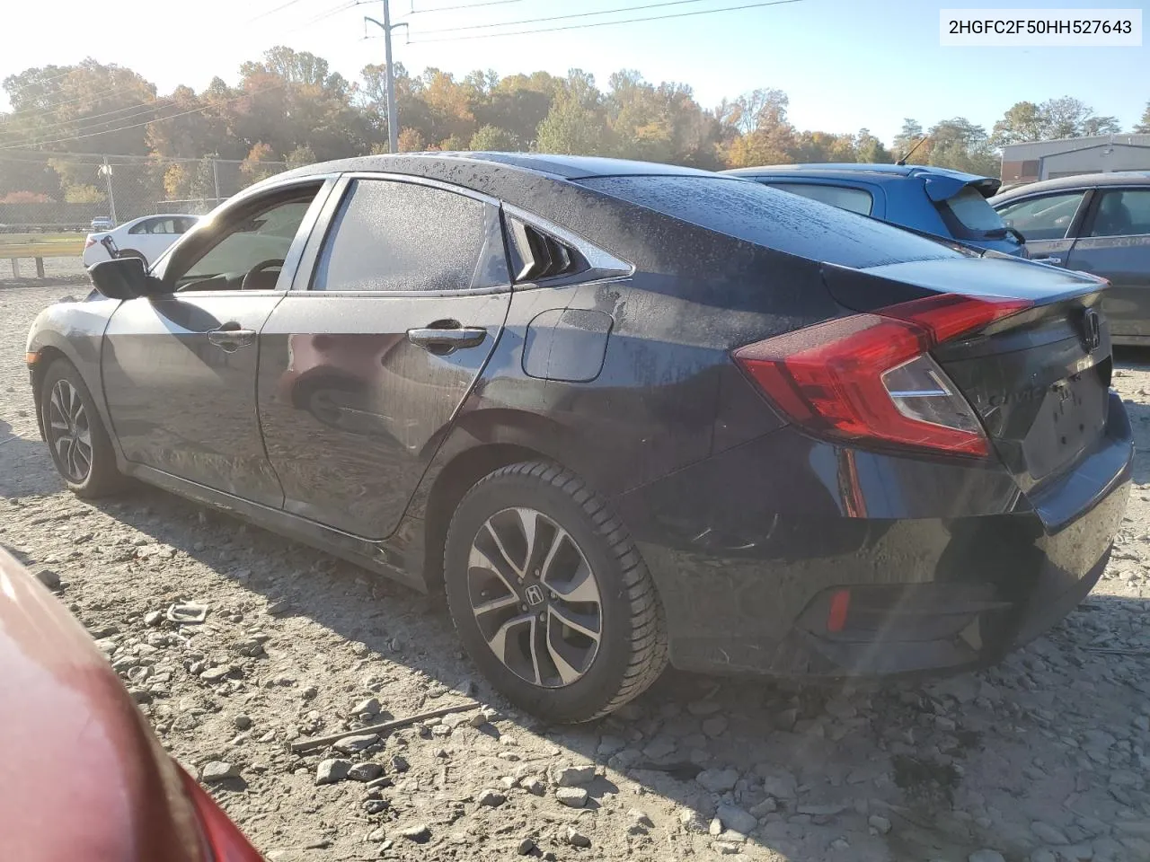 2017 Honda Civic Lx VIN: 2HGFC2F50HH527643 Lot: 78052364