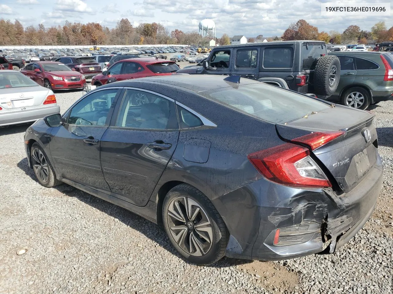 2017 Honda Civic Ex VIN: 19XFC1E36HE019696 Lot: 78123564