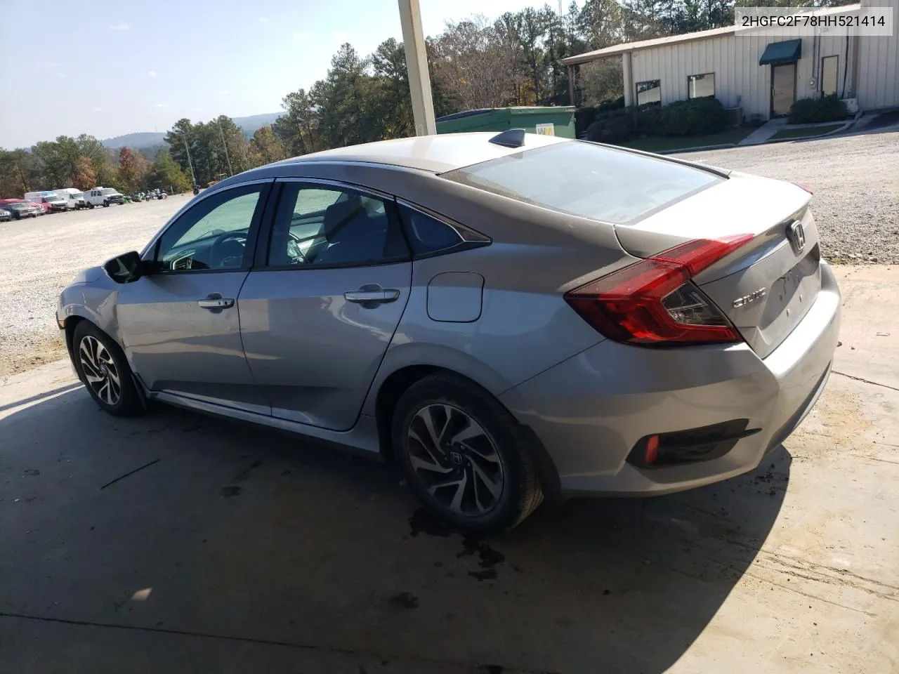 2017 Honda Civic Ex VIN: 2HGFC2F78HH521414 Lot: 78166424