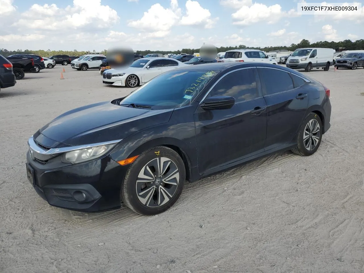 2017 Honda Civic Exl VIN: 19XFC1F7XHE009304 Lot: 78217754