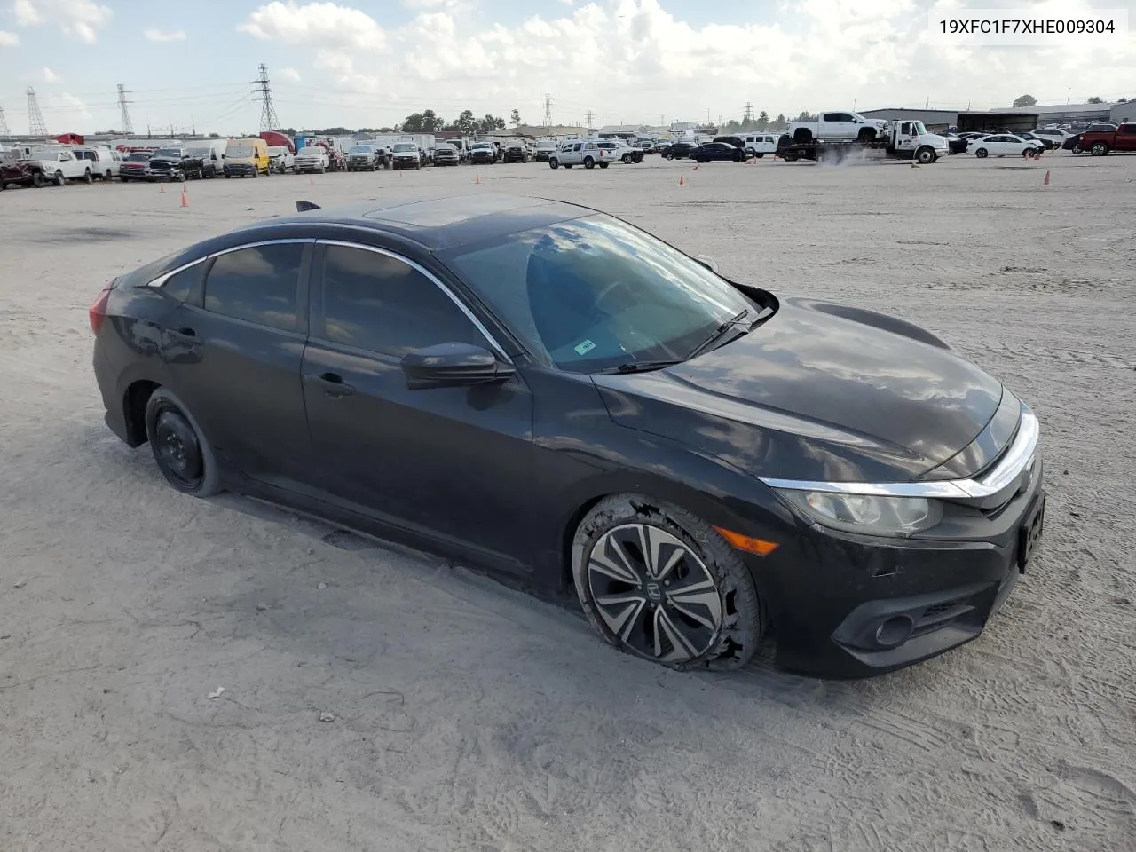 2017 Honda Civic Exl VIN: 19XFC1F7XHE009304 Lot: 78217754