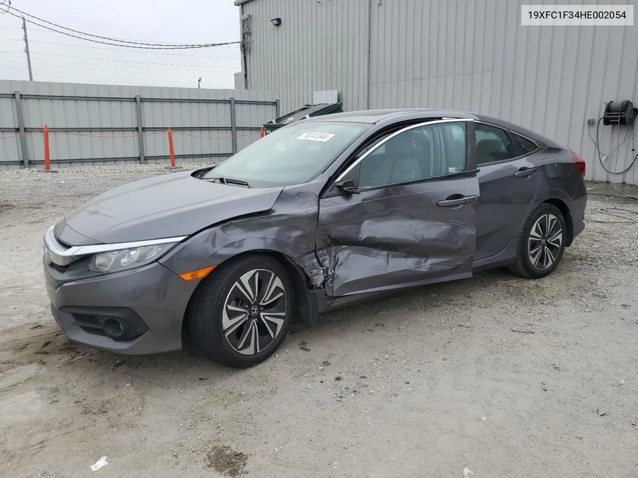 2017 Honda Civic Ex VIN: 19XFC1F34HE002054 Lot: 78241044