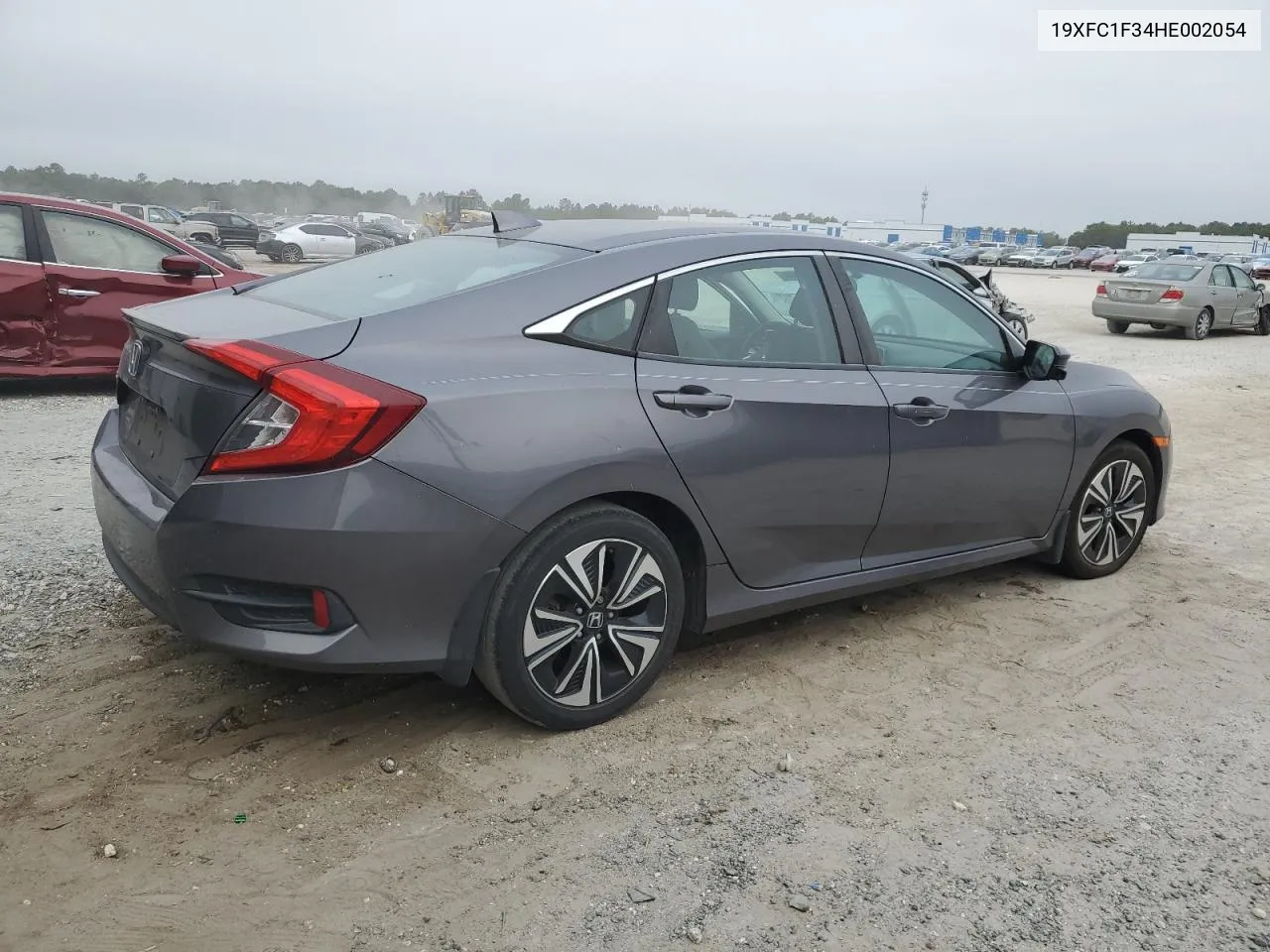 2017 Honda Civic Ex VIN: 19XFC1F34HE002054 Lot: 78241044