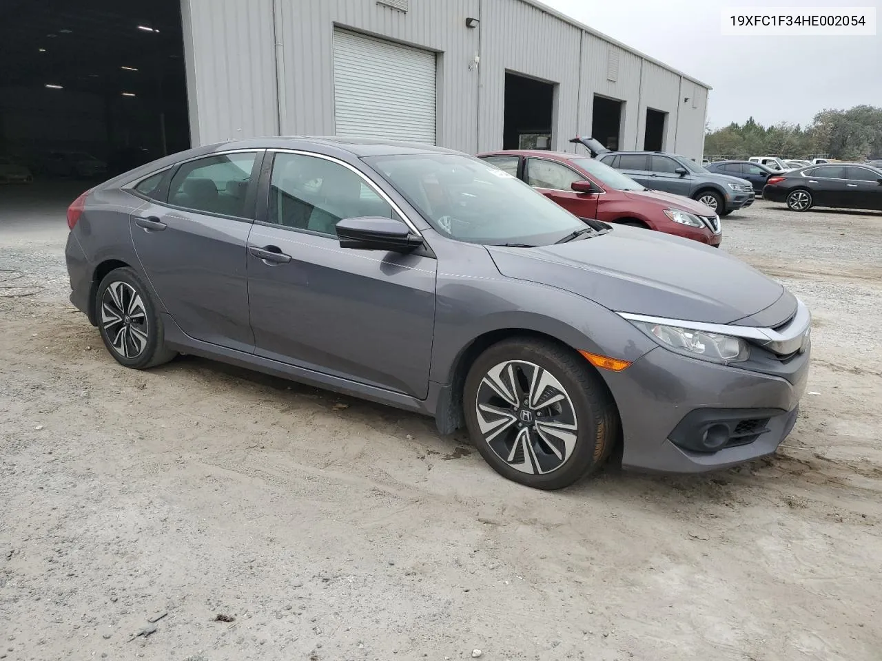 2017 Honda Civic Ex VIN: 19XFC1F34HE002054 Lot: 78241044