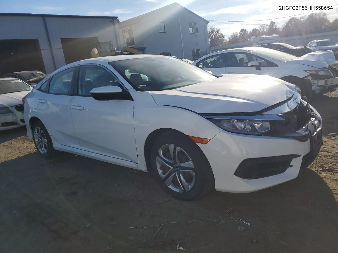 2HGFC2F56HH558654 2017 Honda Civic Lx